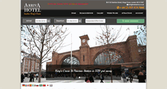 Desktop Screenshot of hotelarriva.co.uk